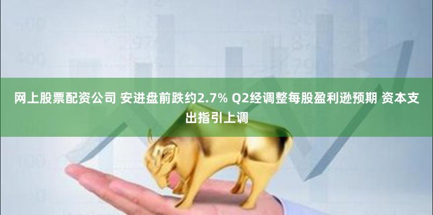 网上股票配资公司 安进盘前跌约2.7% Q2经调整每股盈利逊预期 资本支出指引上调