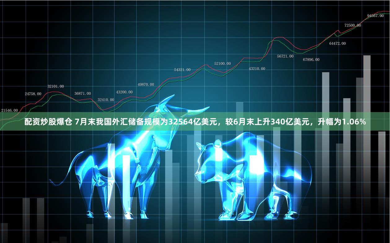 配资炒股爆仓 7月末我国外汇储备规模为32564亿美元，较6月末上升340亿美元，升幅为1.06%